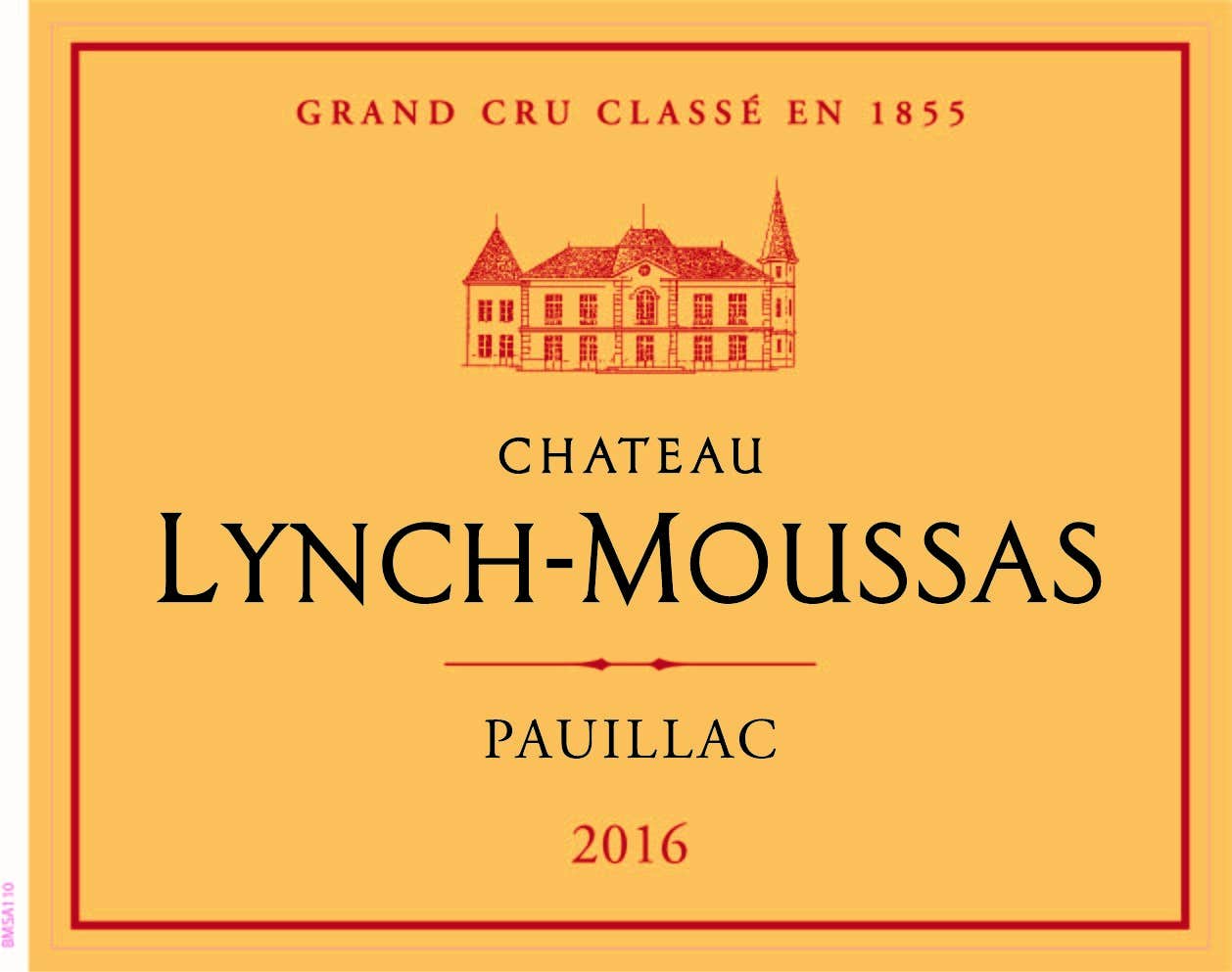 Château Lynch Moussas 2016 Laguna Cellar Bordeaux & Beyond