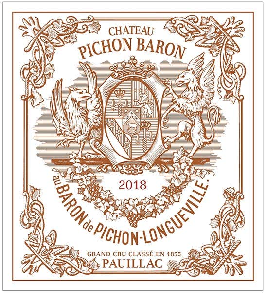 1996 Chateau Pichon-Longueville Baron, Pauillac, Bottle